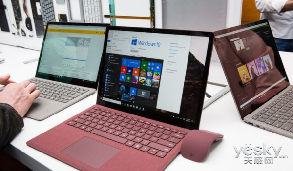苹果对手?微软发布Surface Laptop笔记本