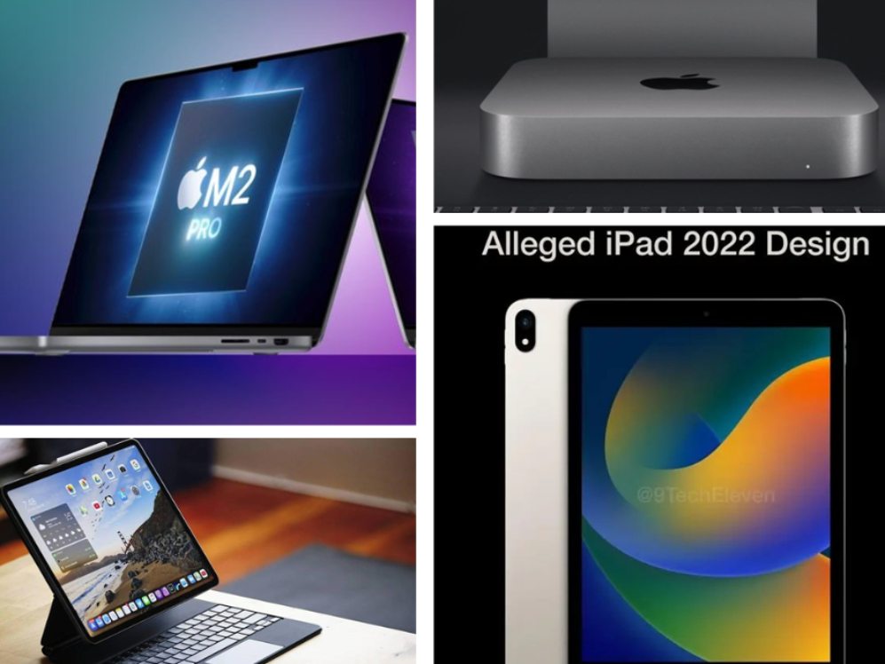 苹果10月新品前瞻：M2芯片iPad Pro登场，Macbook Pro配置升级
