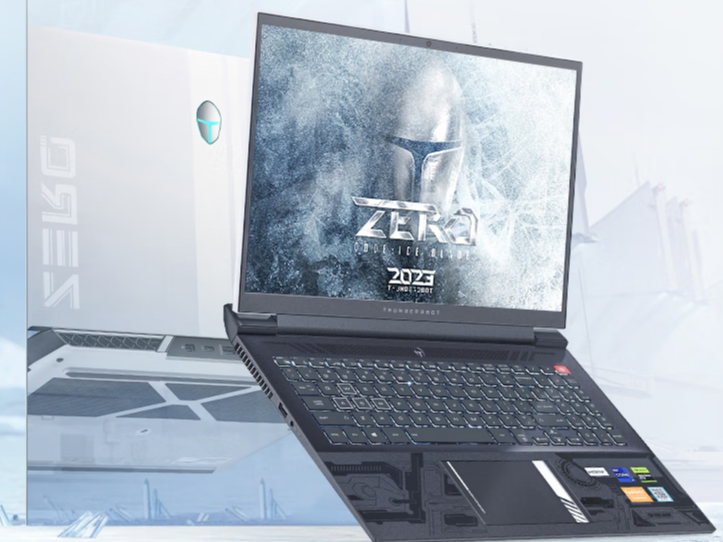 雷神ZERO 2023冰刃白开启预售：13代酷睿i9 HX+RTX 40独显+HSR双模屏
